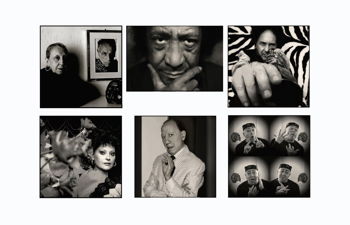 Facce famose di Napoli ritratte da Augusto De Luca