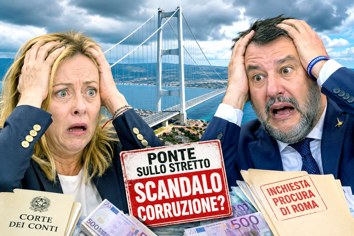 Ponte sullo Stretto, l'ombra della corruzione sull'opera simbolo del governo: la Procura di Roma indaga sui tentativi di influenzare la Corte dei Conti