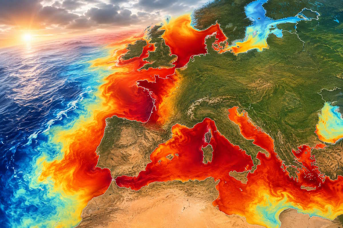 Oceani sempre più caldi: Atlantico e Mediterraneo oltre i 5 gradi sopra la media. Il segnale che preoccupa gli scienziati